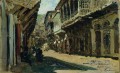 street in tiflis 1881 Ilya Repin